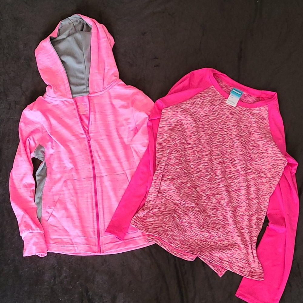 Girls athletic tops